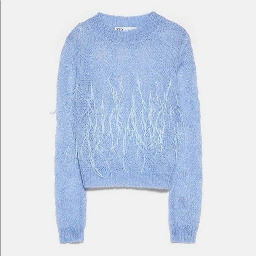 Zara Mohair Blend Sweater